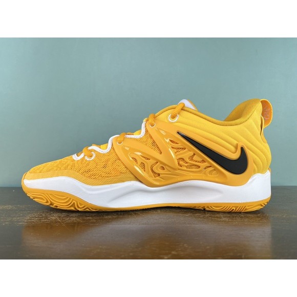 Nike KD 15 TB University Gold Basketball Shoes Men's Size 11.5 DX6648-701 NO LID - Picture 3 of 12